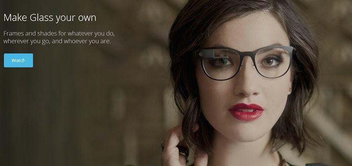 Ook Google neemt het mode-aspect serieus: Glass straks verkrijgbaar met verschillende monturen