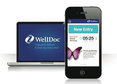 WellDoc BlueStar: diabetes management applicatie