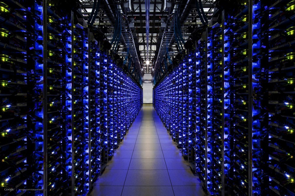 Datacenter van Google (foto: Google)