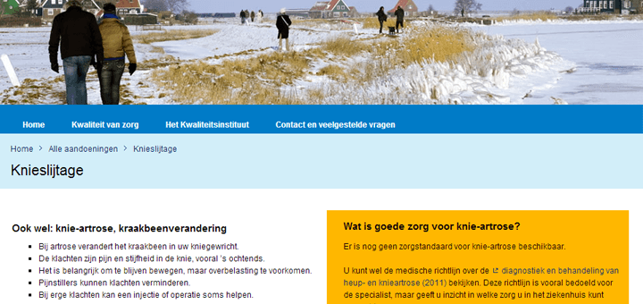 Kiesbeter.nl: meer context en informatie over aandoeningen