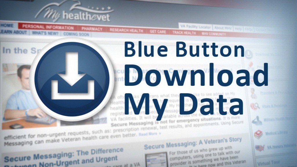 Blue Button: eenvoudig medische data downloaden (foto: whitehouse.gov)