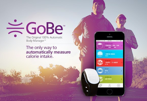 Healbe GoBe fitness tracker calorieën bijhouden