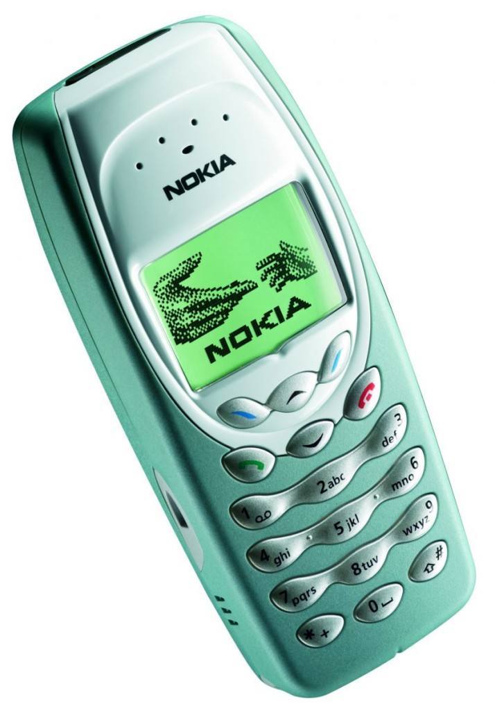 Nokia 3410 uit begin 2000