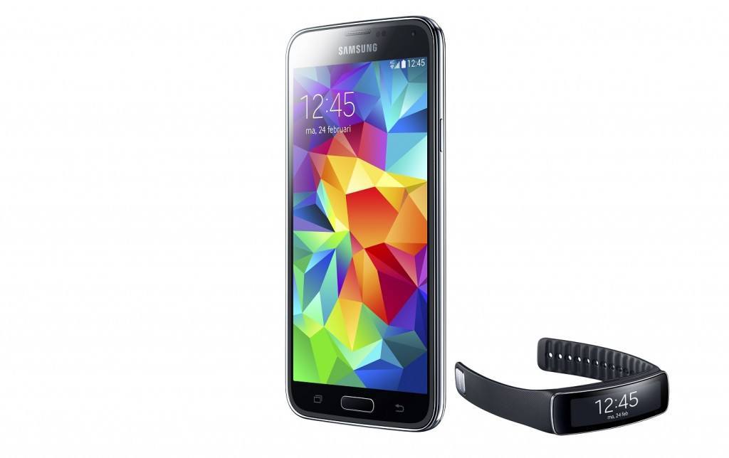 De Galaxy S5 en de Gear Fit