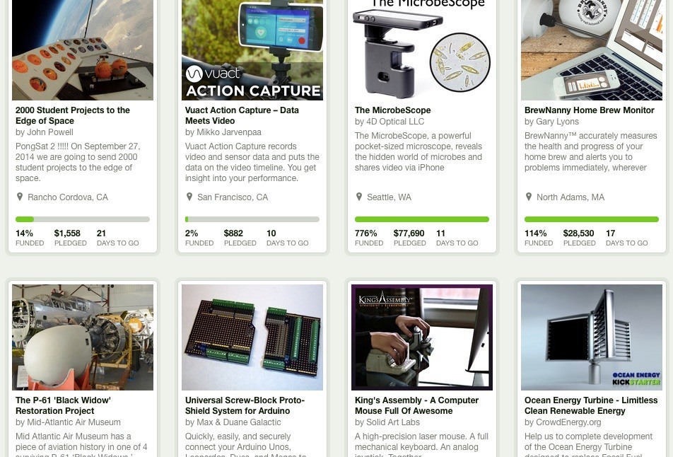 Medische apparatuur of nieuwe mHealth innovaties via Kickstarter.com?