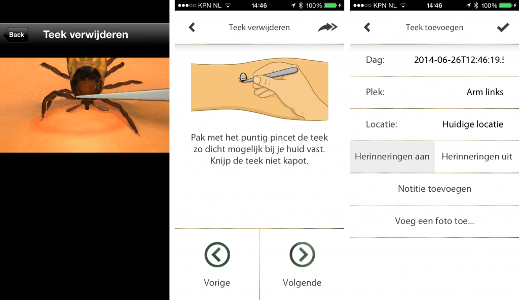 Hoe verwijder je een teek? En melding maken van een beet in de Teek Away app