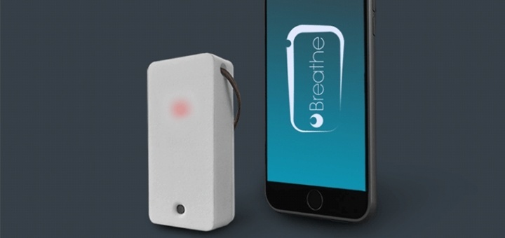 breathe wearable draagbare sensor