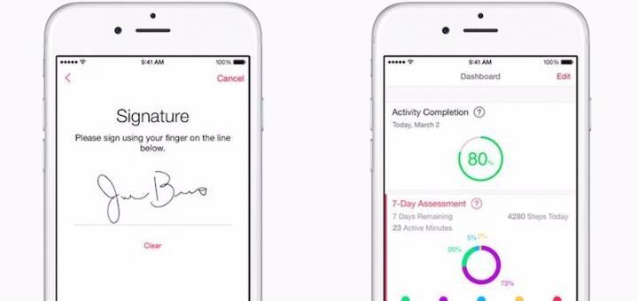 Apple ResearchKit onderzoek iPhone