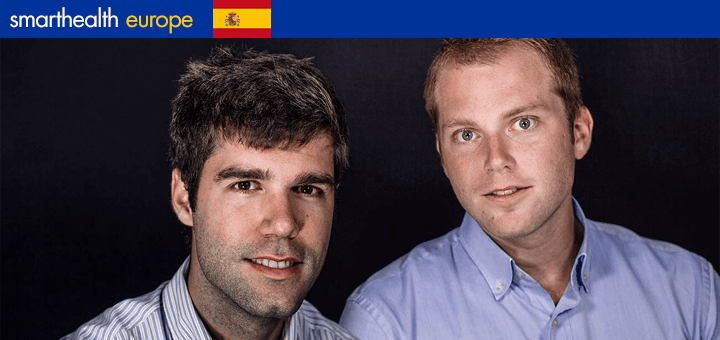 Pablo Pantaleoni (r) en Jacob Suñol, oprichters van MedTep