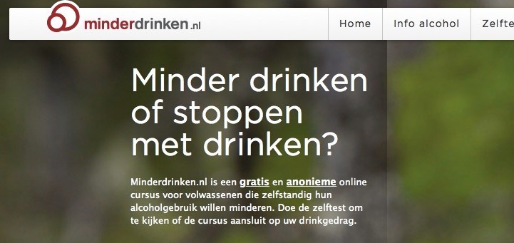 Minder Drinken e-mental Health