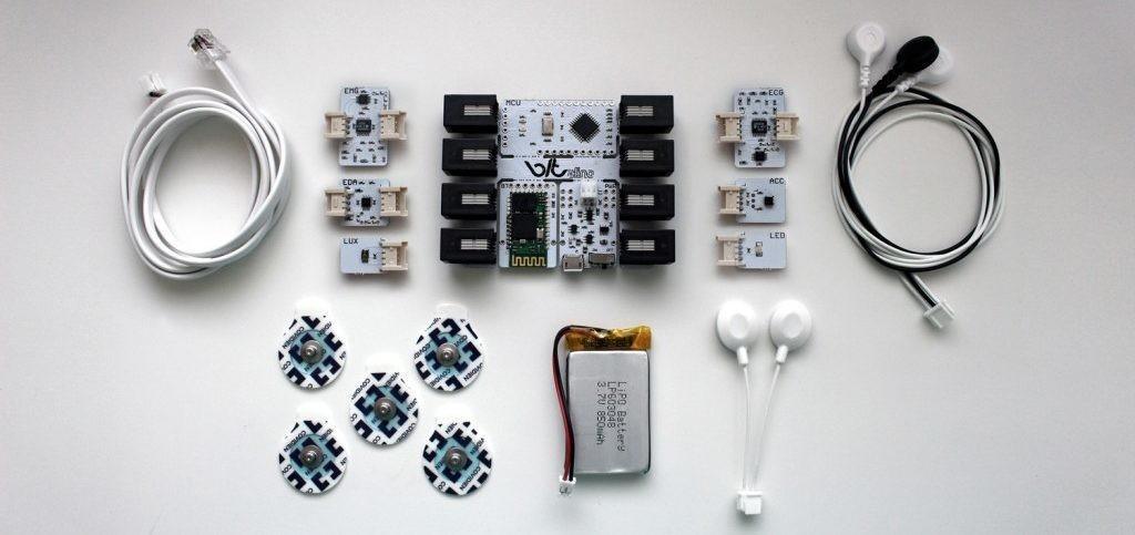 Een prototyping kit voor wearables die Maastricht Instruments heeft ontwikkeld