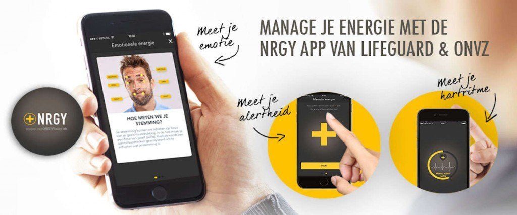 NRGY App: een App die je stress meet