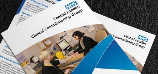 NHS flyer (foto via Meltomadesign.co.uk)
