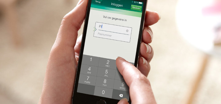 ABN AMRO Mobile Banking app (foto via abnamro.com)