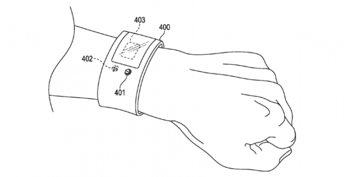 Afbeelding Apple patent via US Patent & Trademark Office