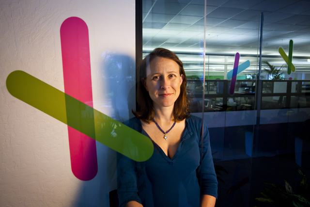 CEO van 23andMe, Anne Wojcicki (foto: Dai Sugano/SiliconBeat)