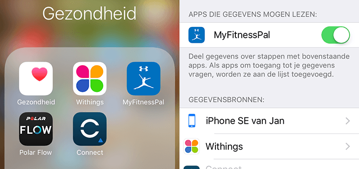 Koppeling tussen apps