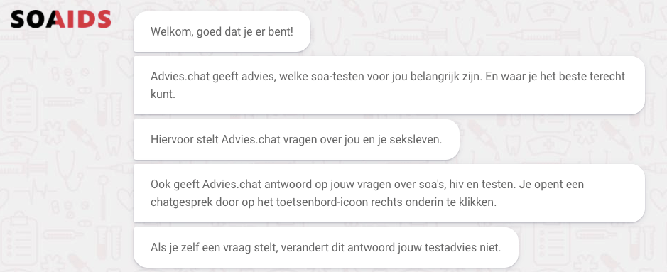 Advies.chat Soa Aids Nederland