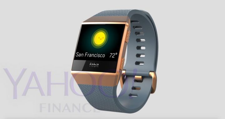 Fitbit smartwatch eerste beelden