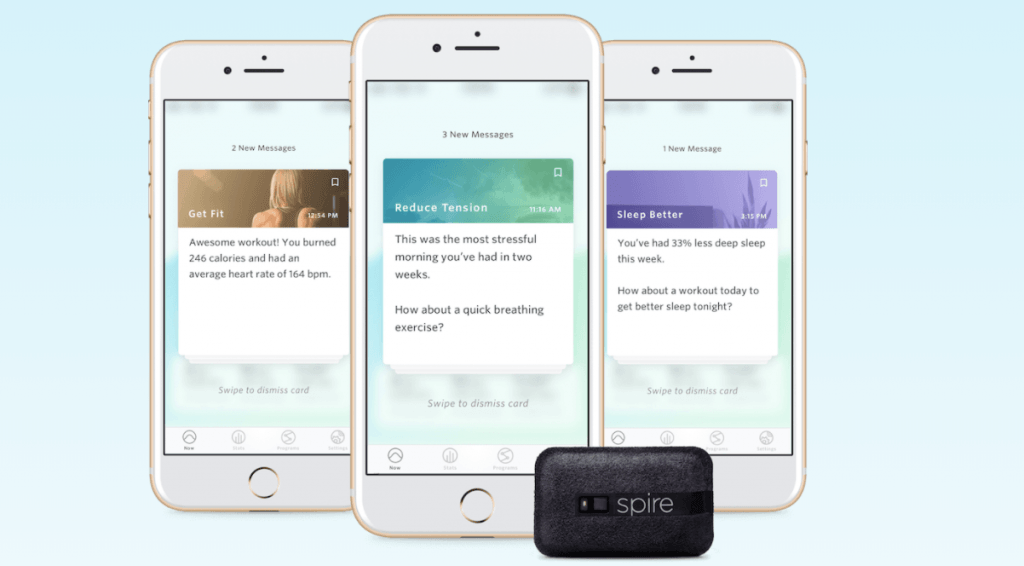 Spire Health tag monitor wearable