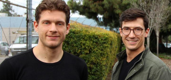 Mike Verhiel en Christoph Lynen (r) van Psylaris