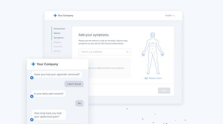 infermedica symptomen checker AI