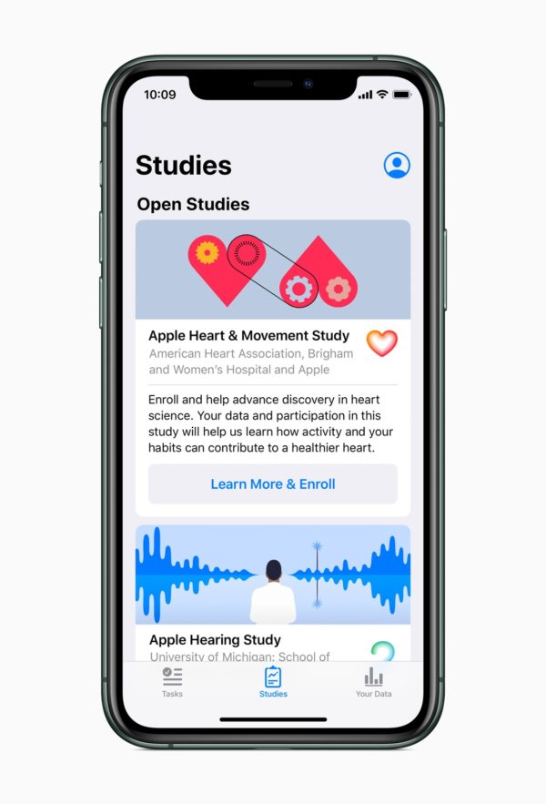 Apple Health Studies