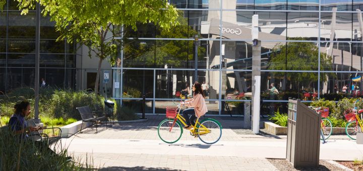De campus van Google (foto: Google)