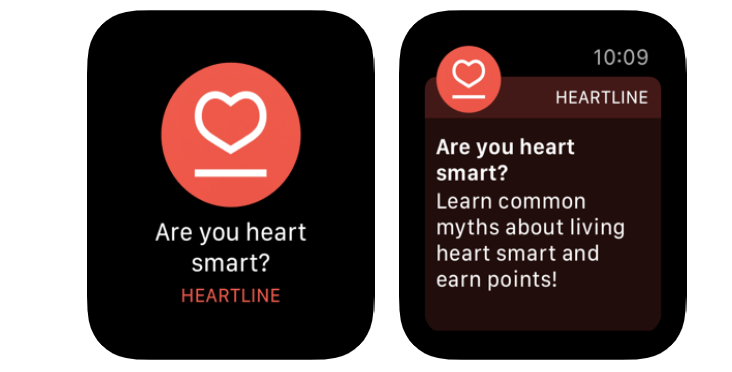 Heartline Study Apple Watch