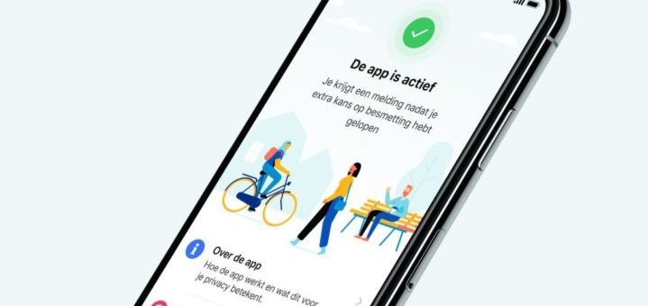 Nederlandse app: CoronaMelder